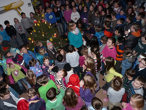 Adventssingen der Schule 2014