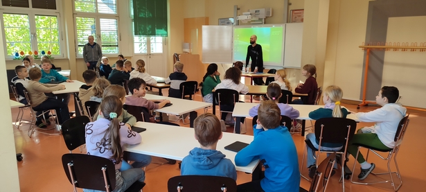 Medienkompetenz-Workshop der Klassen 4