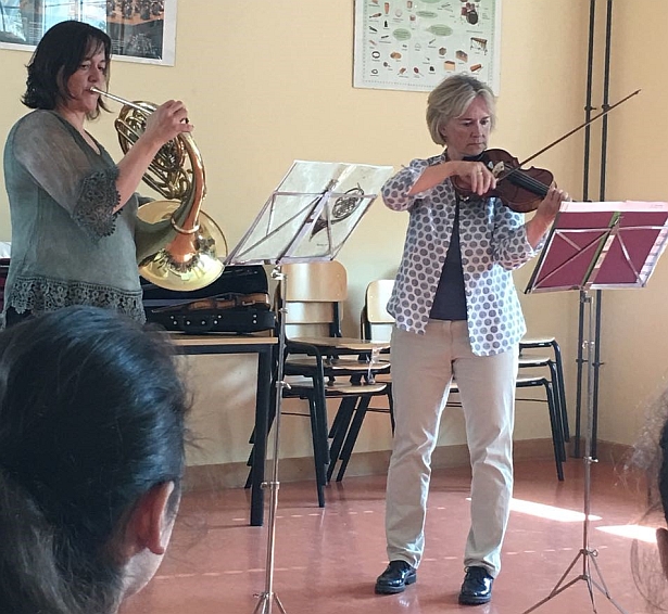 Ricarda Bauer und Julia Spiegelmacher spielen vor!